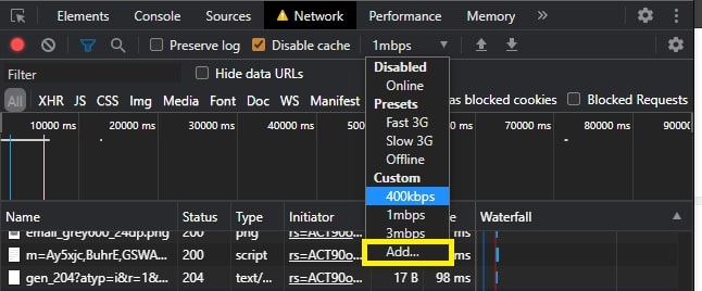 커스텀 프로필 추가