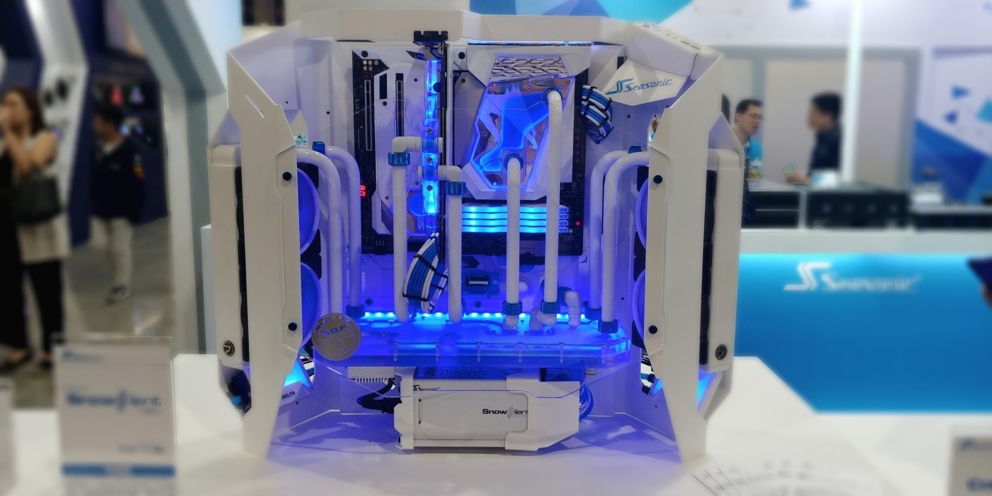 시소닉 부스 전경