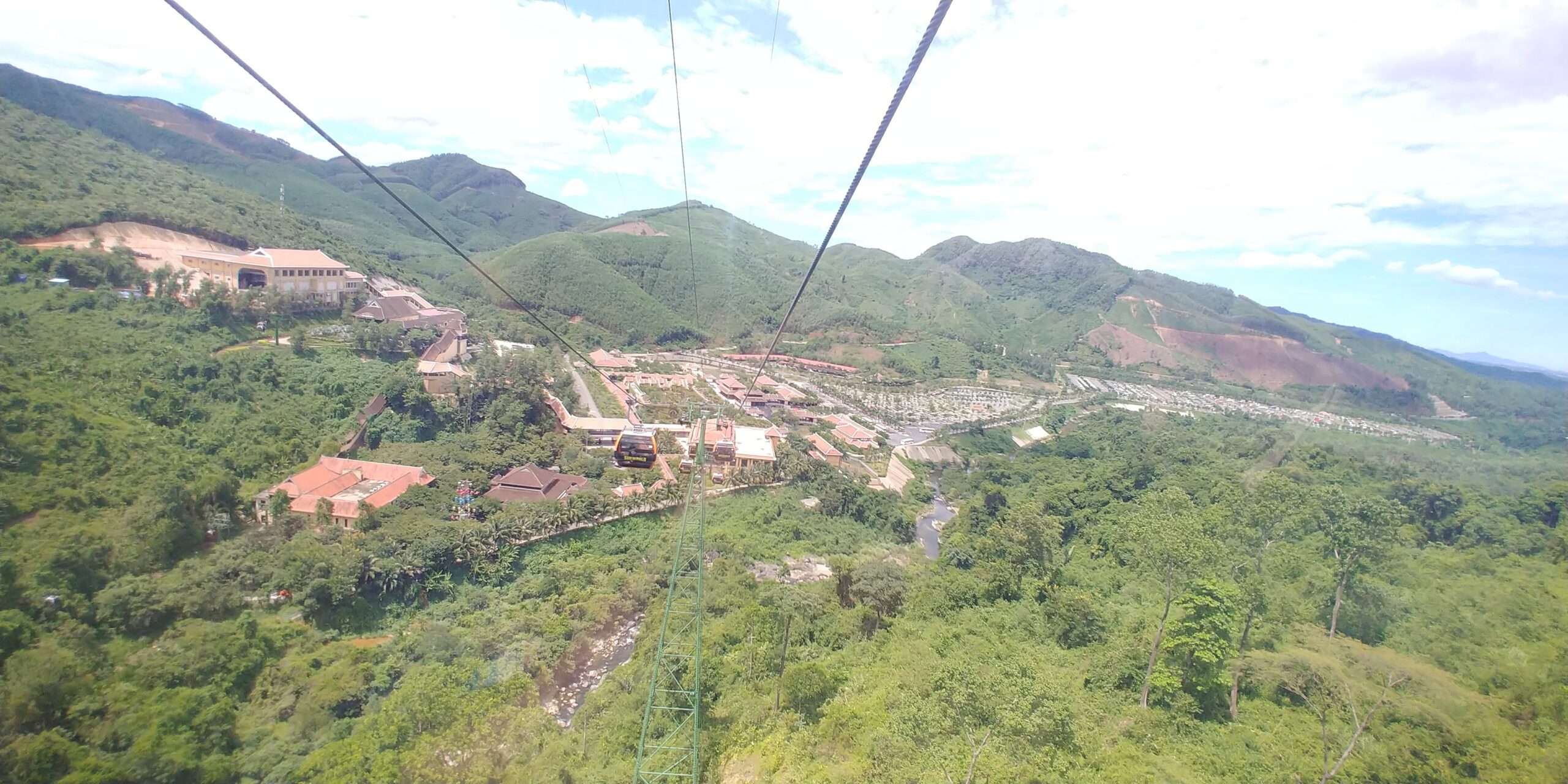 케이블카에서 본 풍경