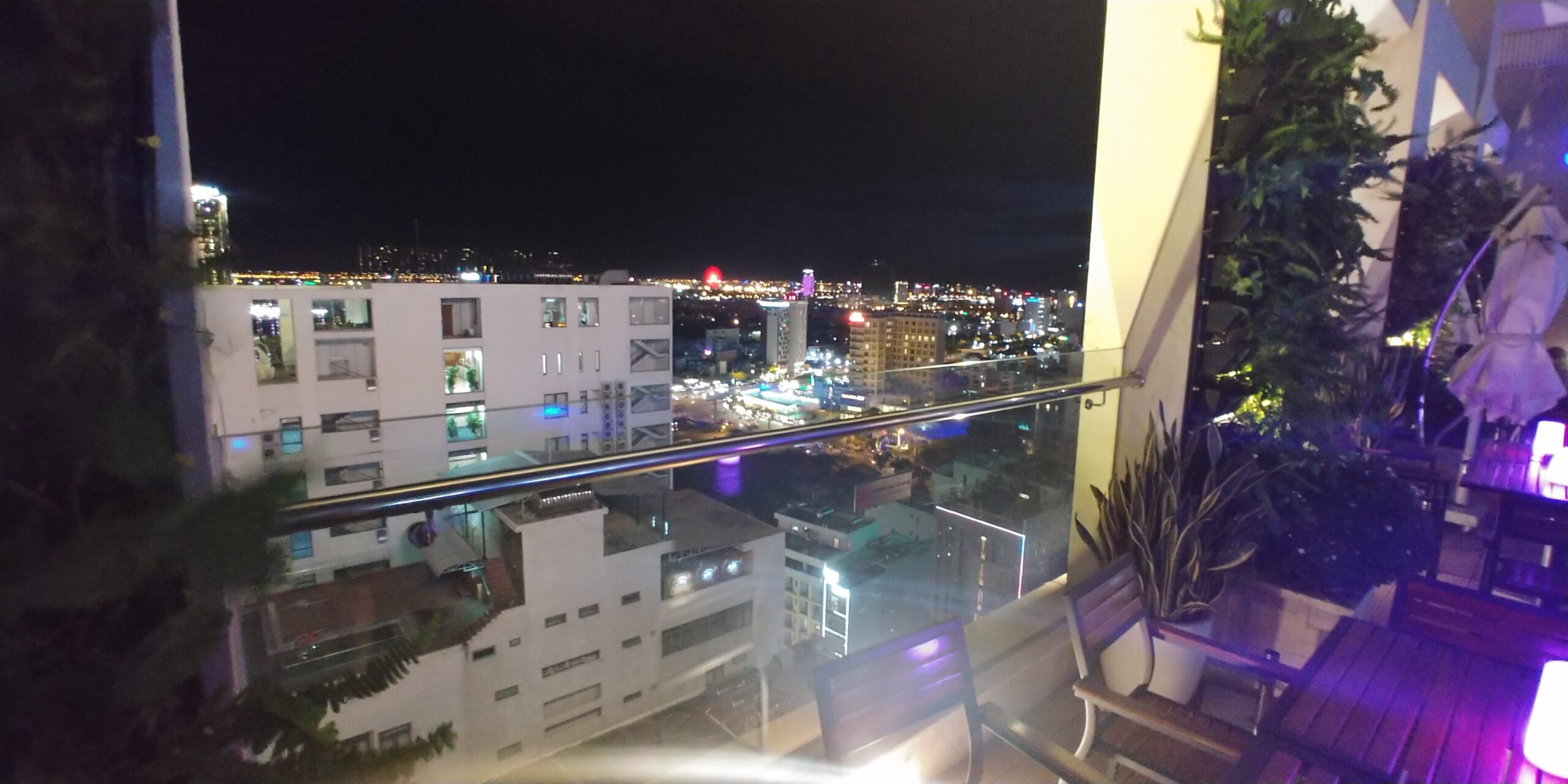 호텔 루프탑 야경 1