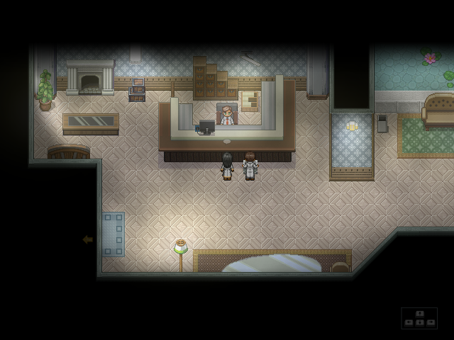 아파트 로비 장면