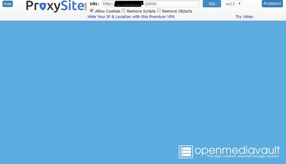 우회 접속 테스트 결과