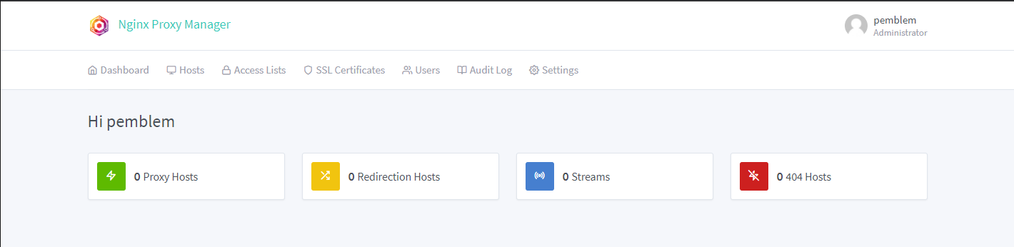 컨트롤 패널 메인 페이지