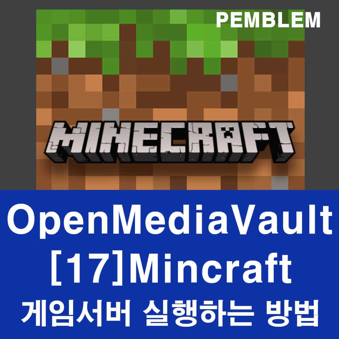 OpenMediaVault에 마인크래프트 서버 실행하는 방법