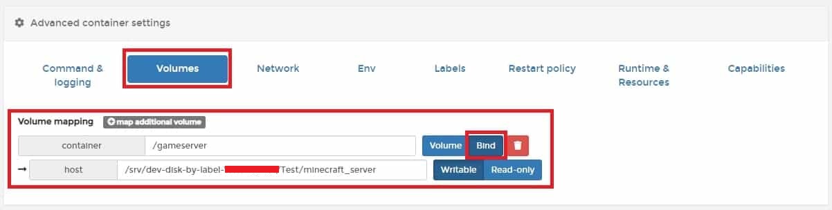 마인크래프트 서버 폴더 경로 연결