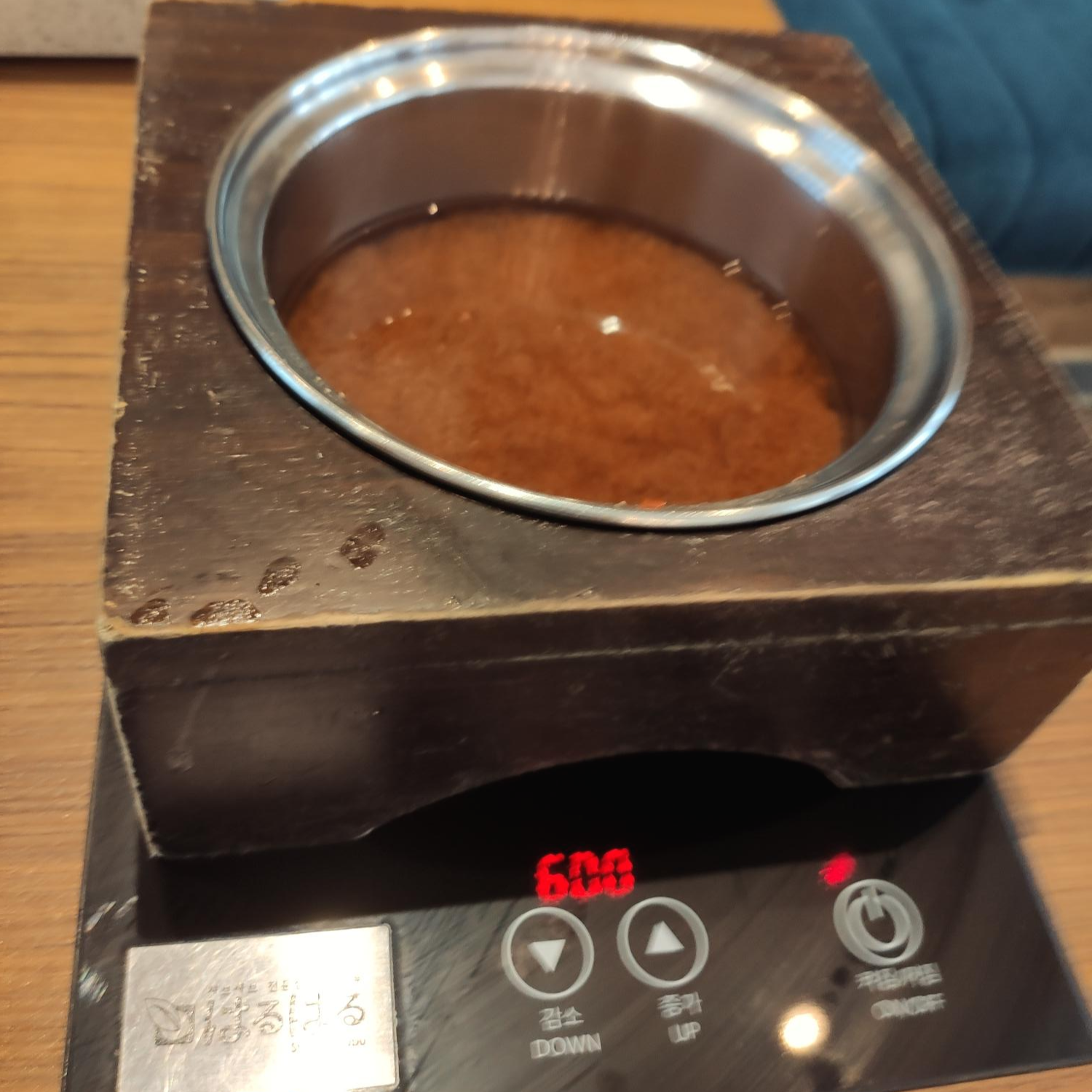 1인용 개인 인덕션과 냄비