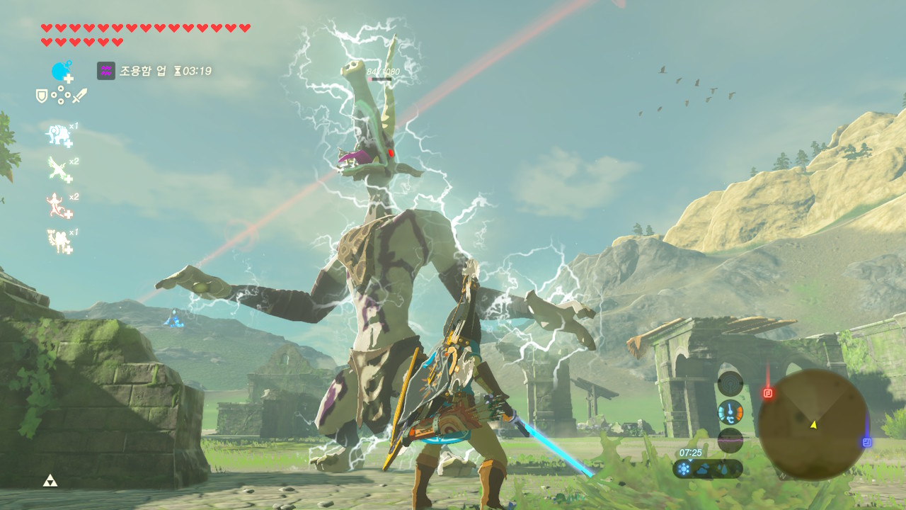 젤다의 전설 야생의 숨결 몬스터 사냥