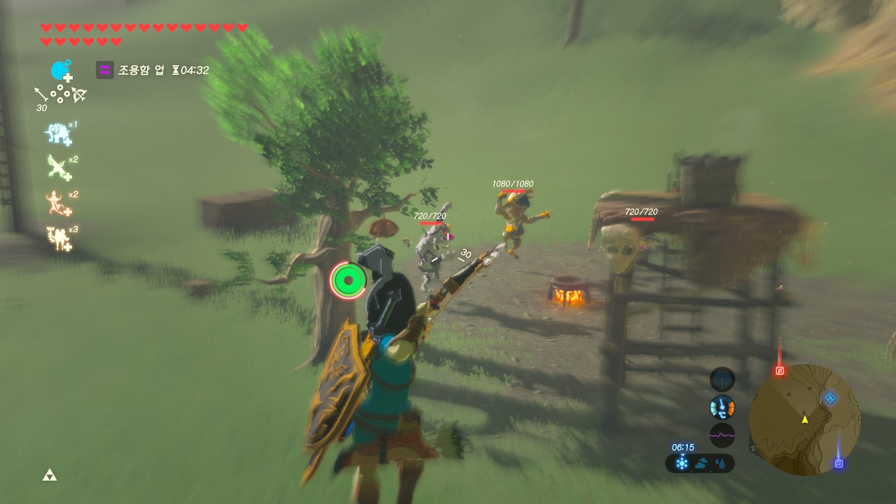 몬스터와의 전투