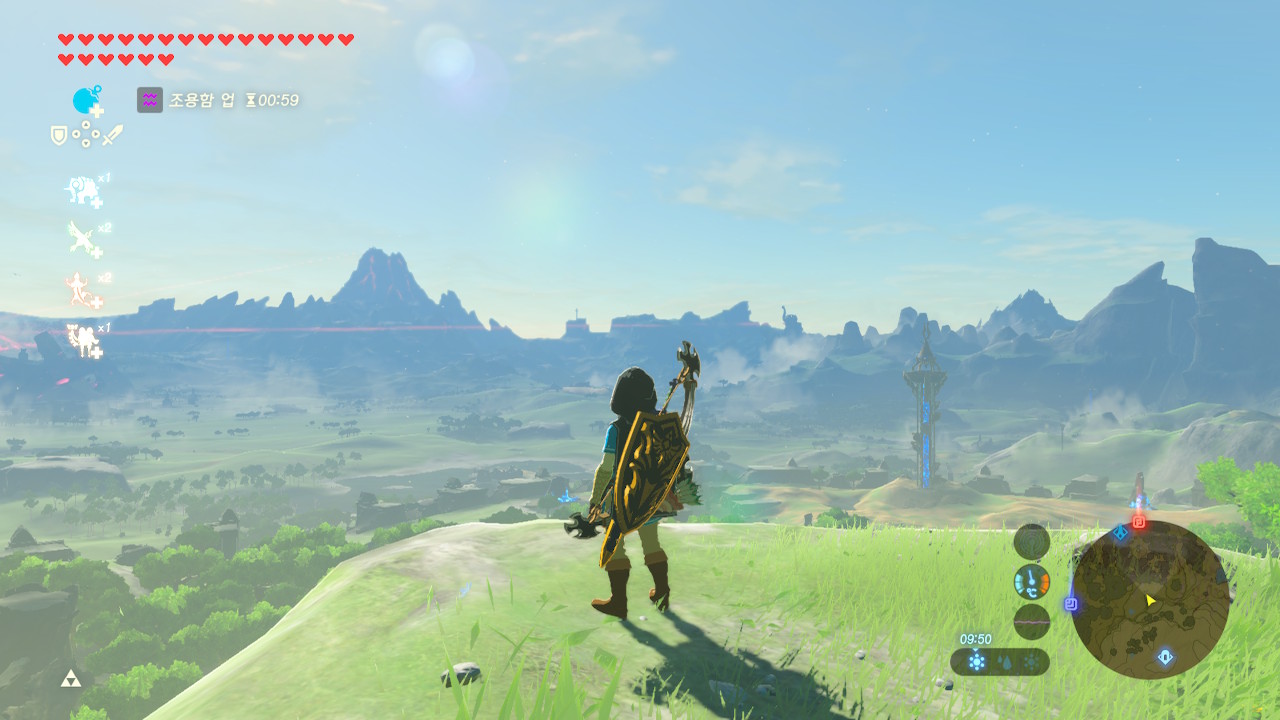 젤다의 전설 그래픽 풍경