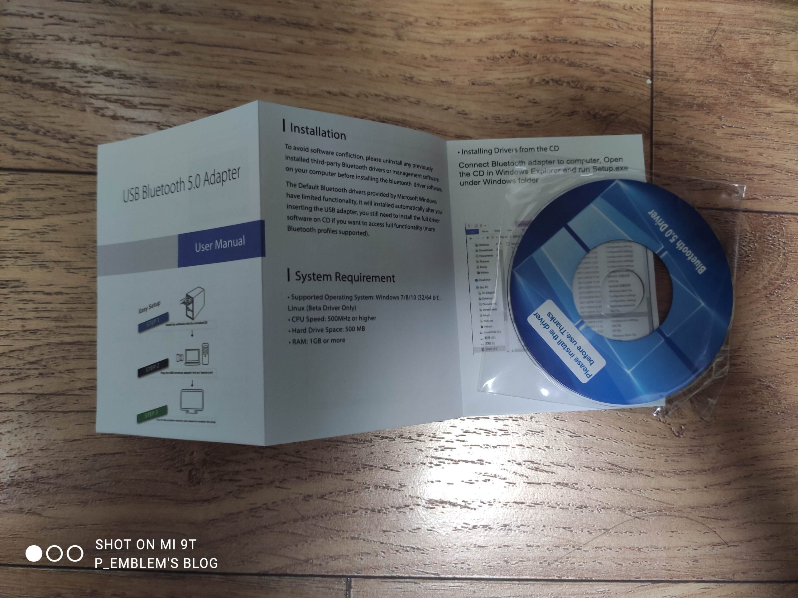 동글 구성품 드라이버 CD