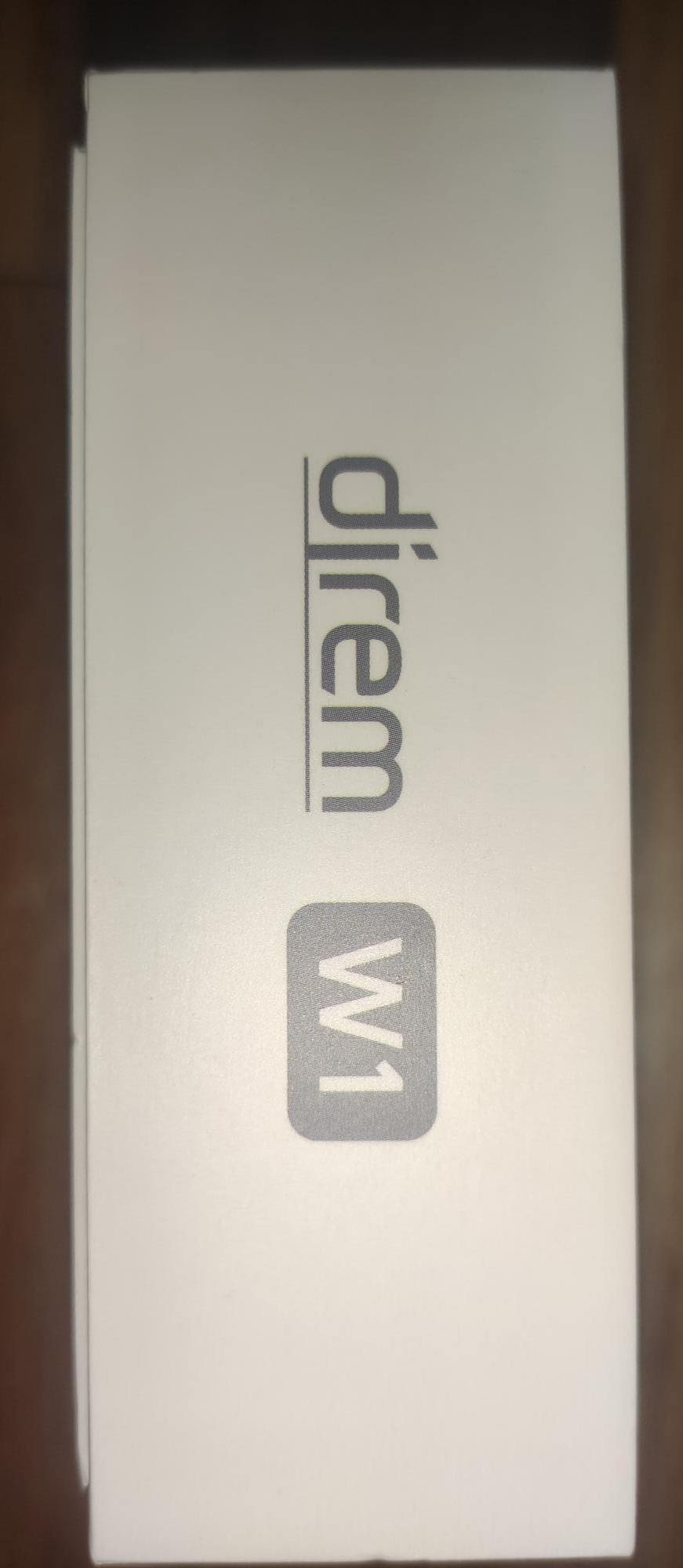 디렘 w1 제품 박스 후면