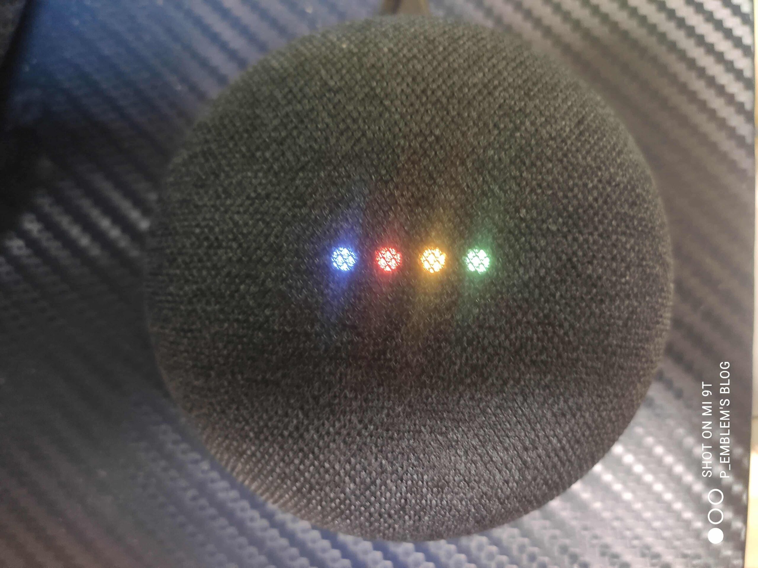 전원 연결 모습