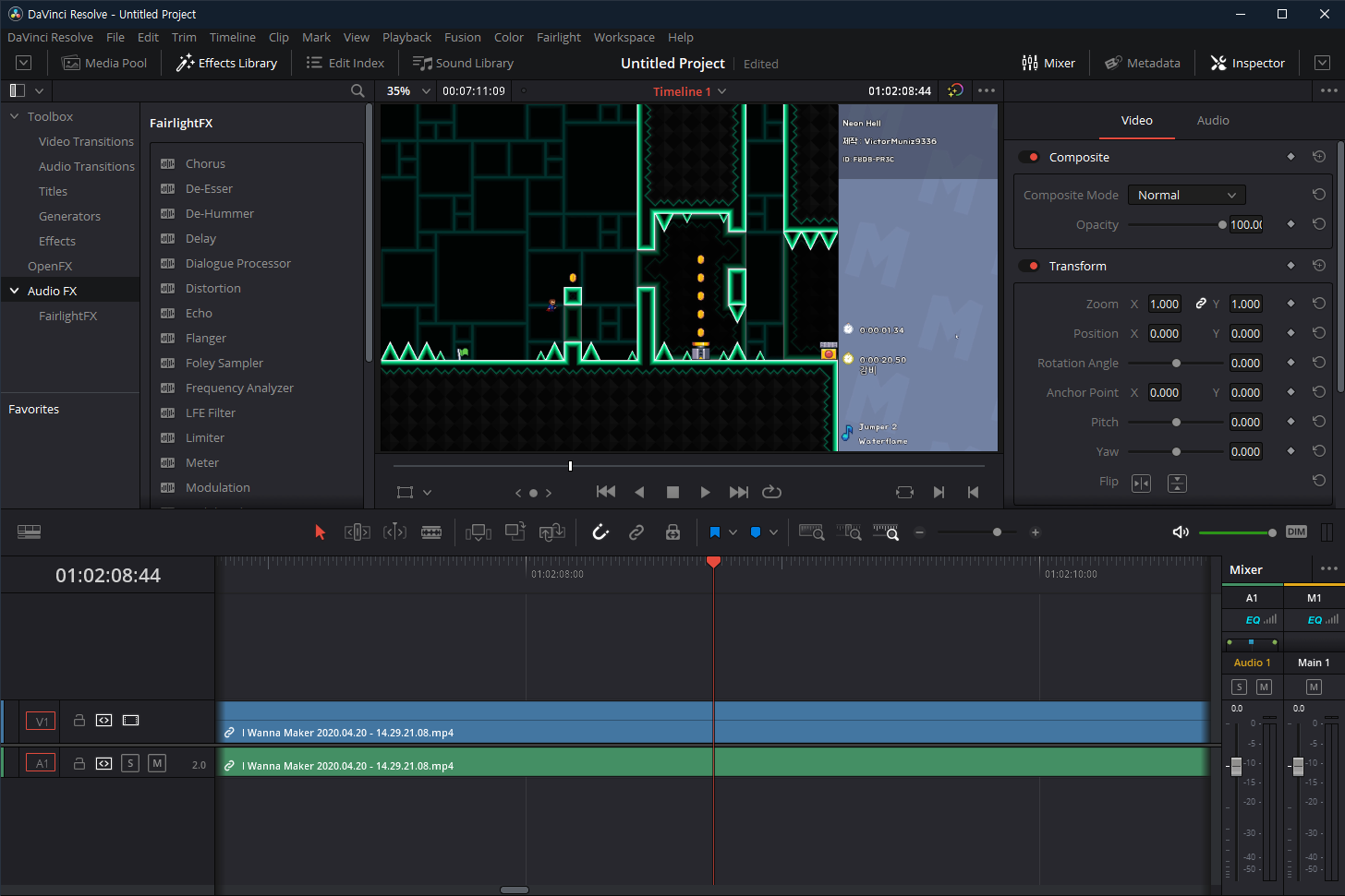 무료 영상 편집 프로그램 추천 다빈치 리졸브( Davinci Resolve) 4 다빈치 리졸브 영상 편집