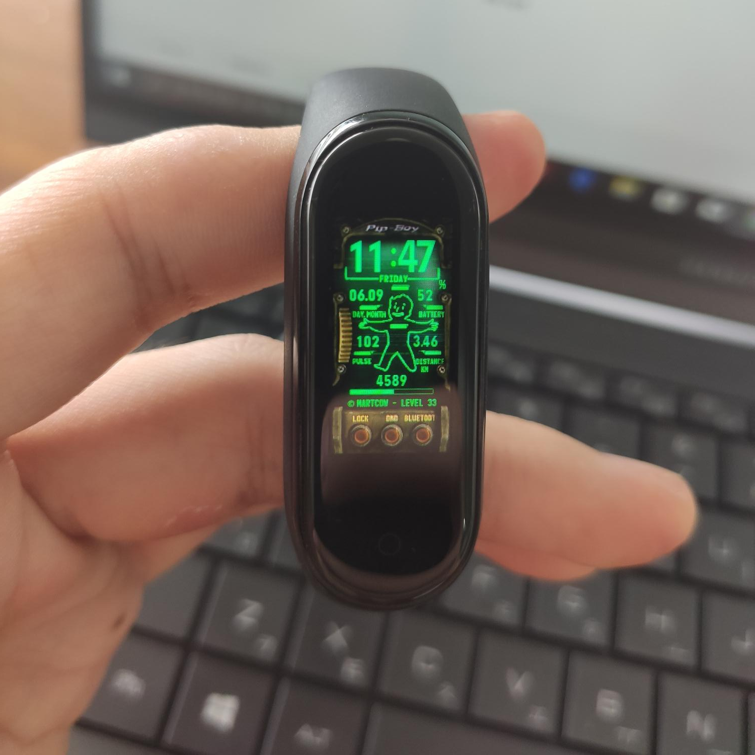 미밴드 4 적용 완료 1