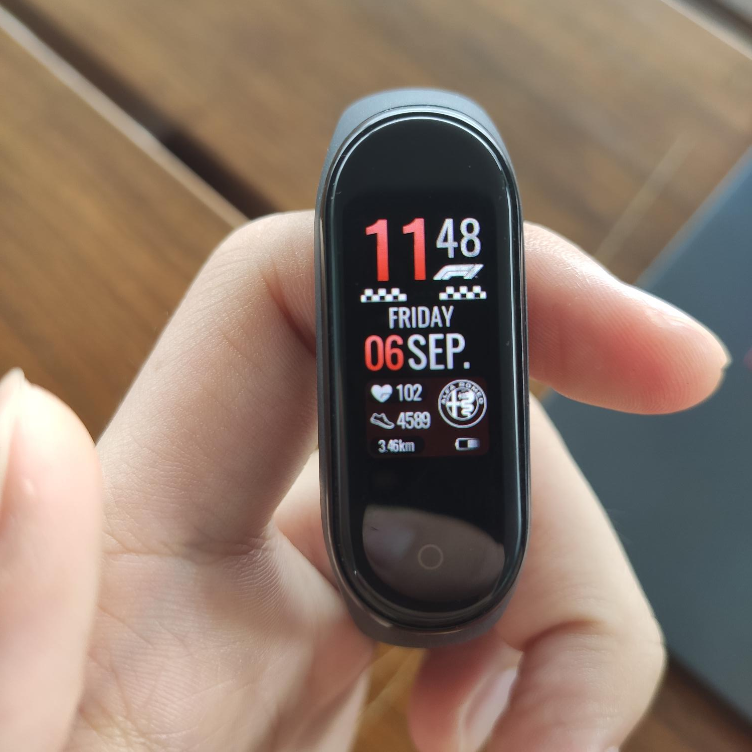 미밴드 4 적용 완료 2