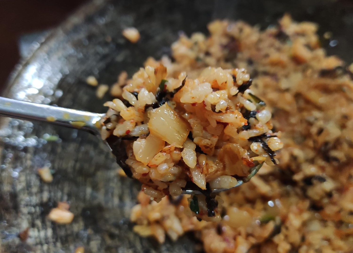 볶음밥 한 숟가락