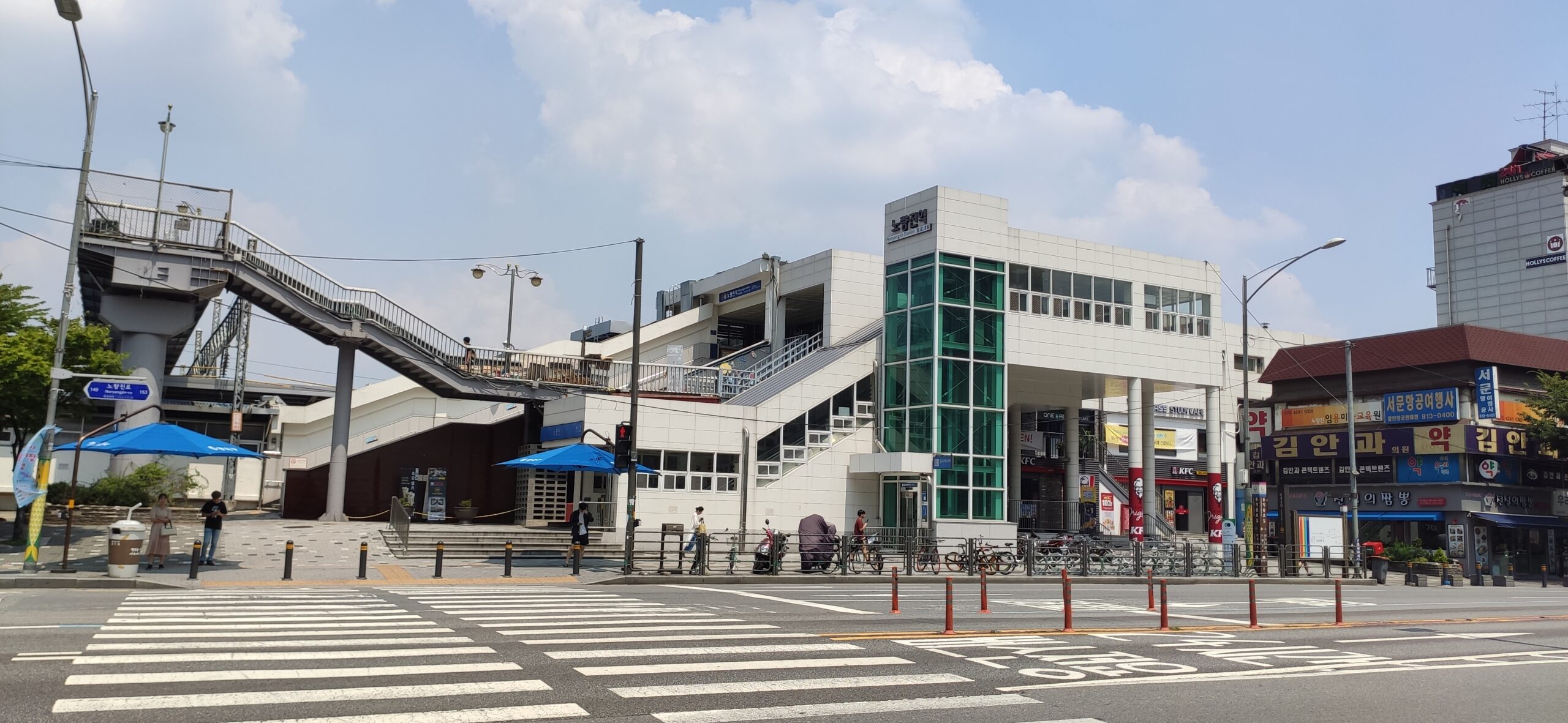 노량진 컵밥거리 전경