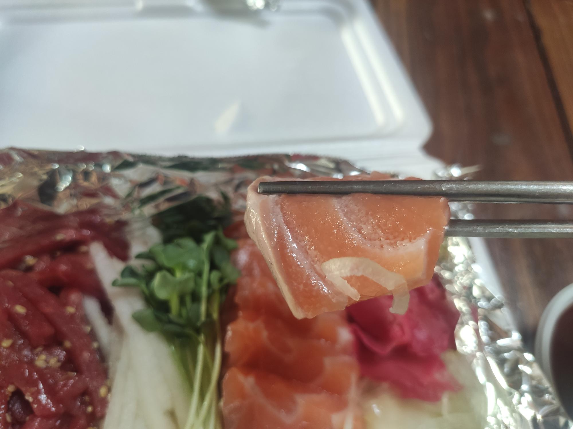 육회 근접 사진