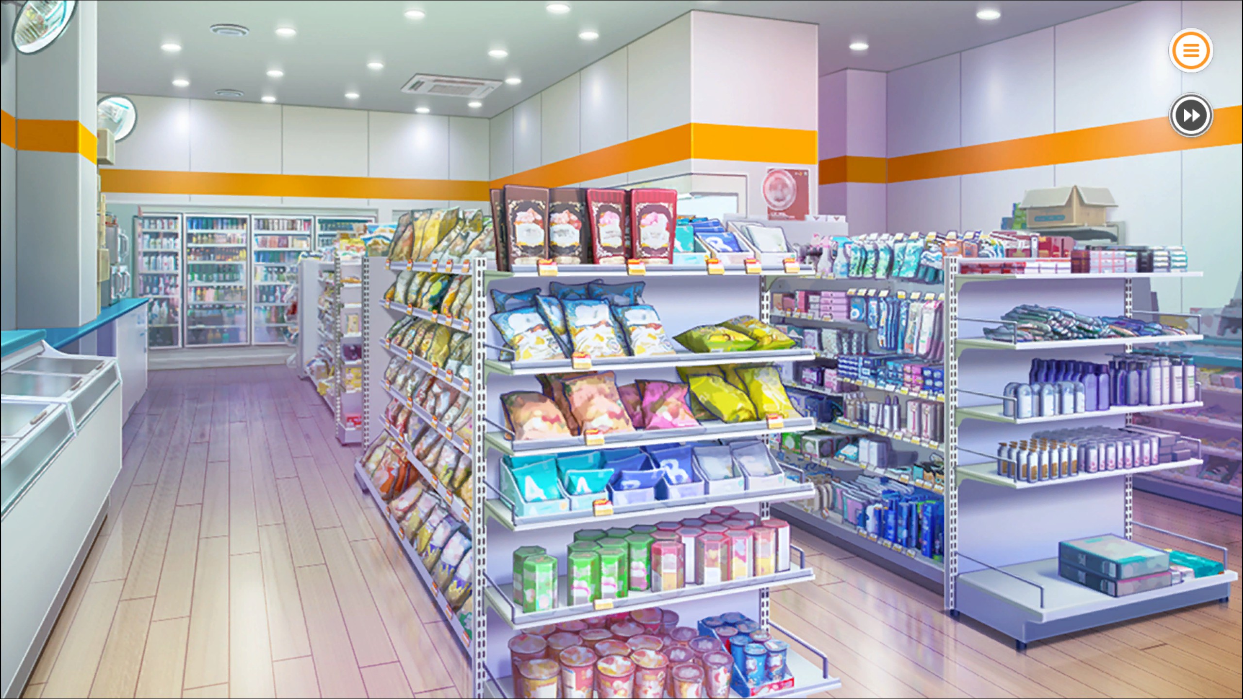 편의점 배경 이미지
