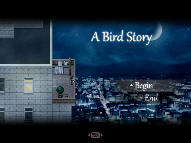 A Bird Story 언어 선택 화면