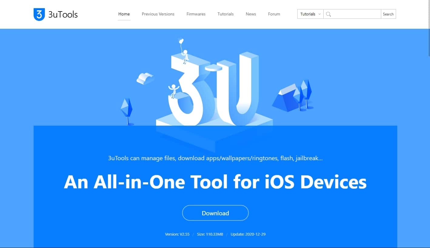 3utools 홈페이지