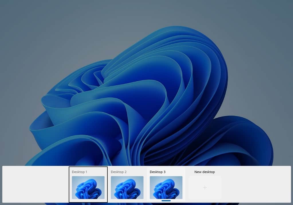 윈도우11 설치 후기! 공개 전 윈도우10과의 차이점은? 19 새로운 데스크톱 생성