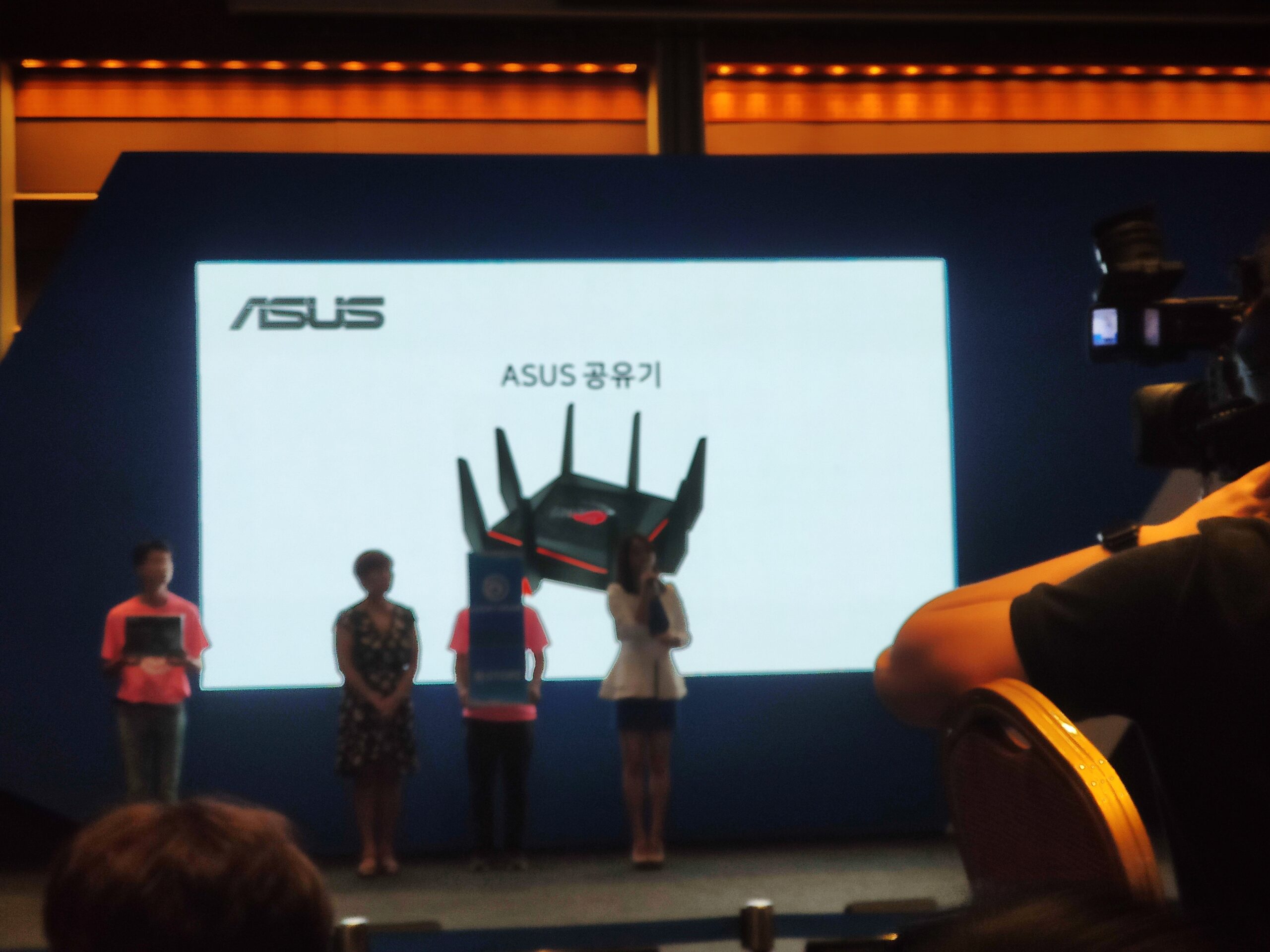 추첨 행사 현장