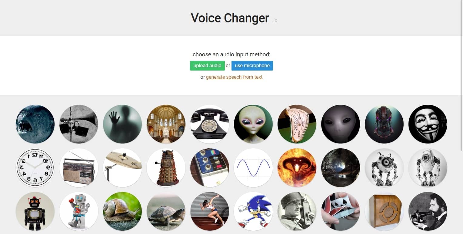 목소리 변조 사이트 보이스 체인저 이용하기