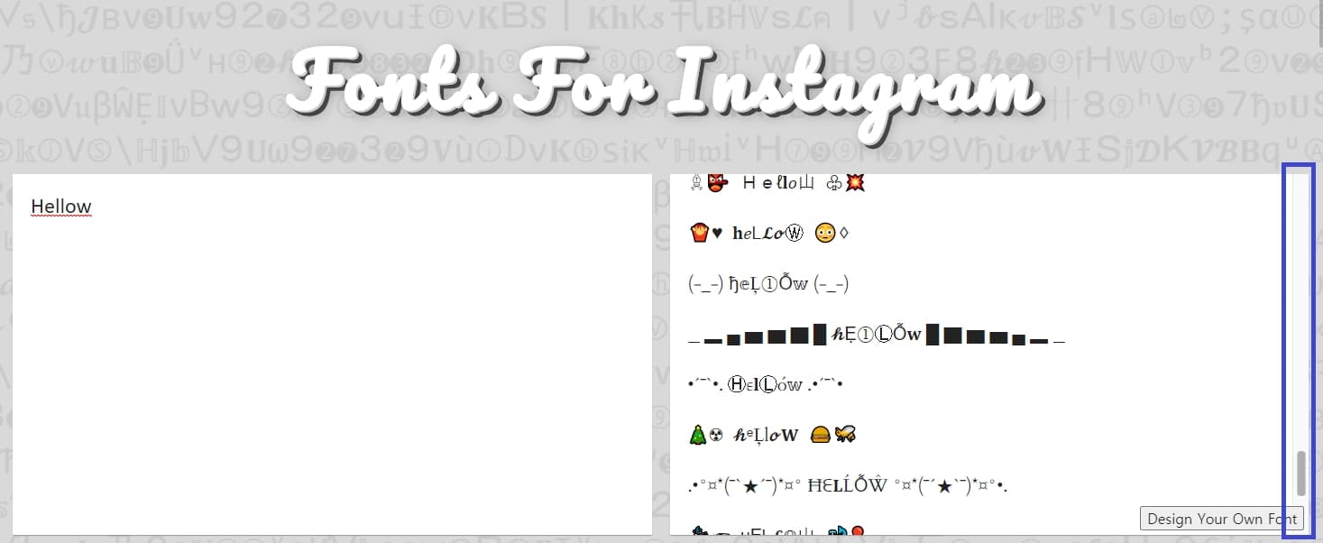 인스타 글씨체 변환 및 글씨체 수정하는 방법 3가지 총정리 3 다양한 변환 결과 확인하기