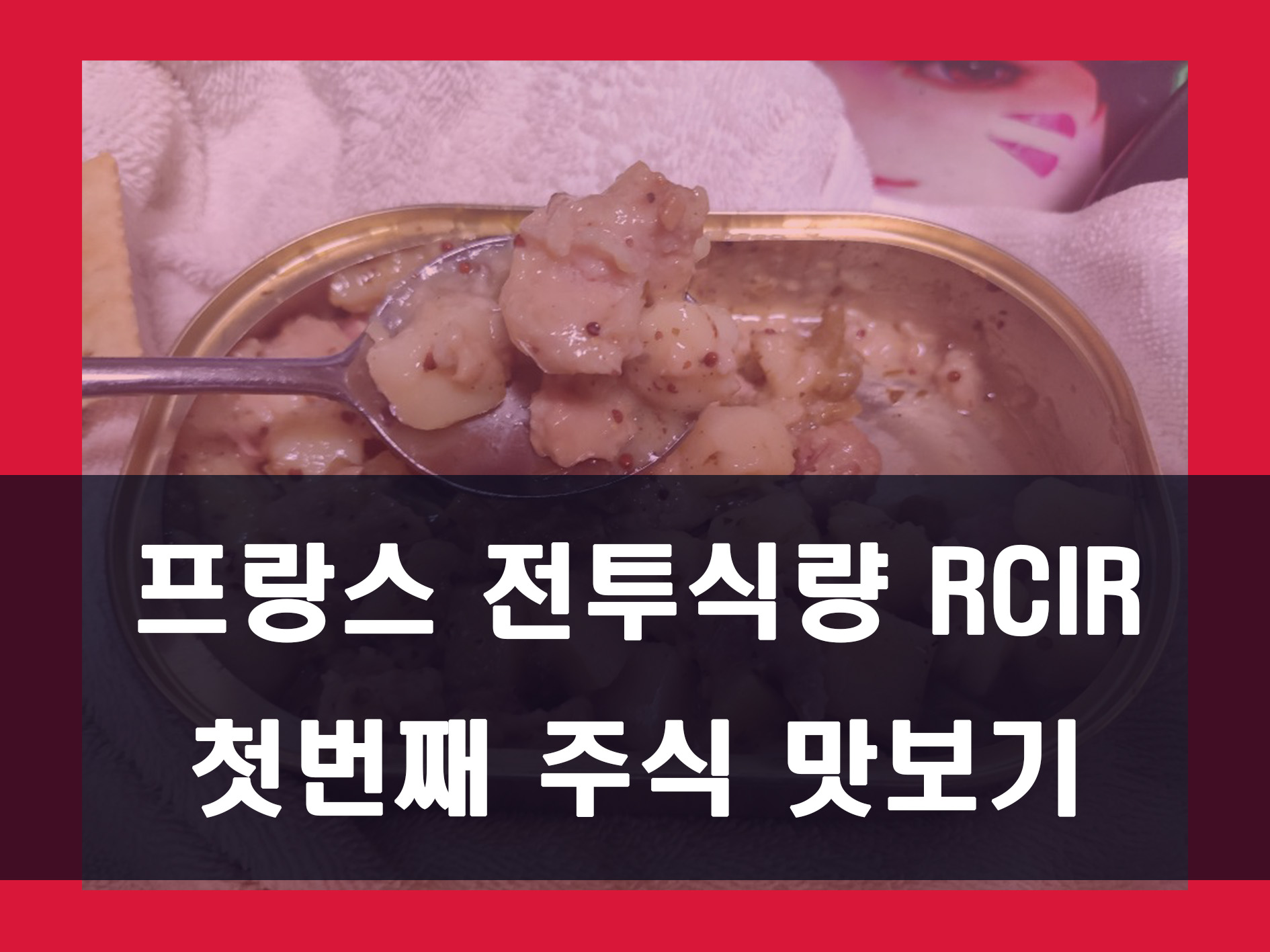 프랑스 전투식량 RCIR 메인 이미지