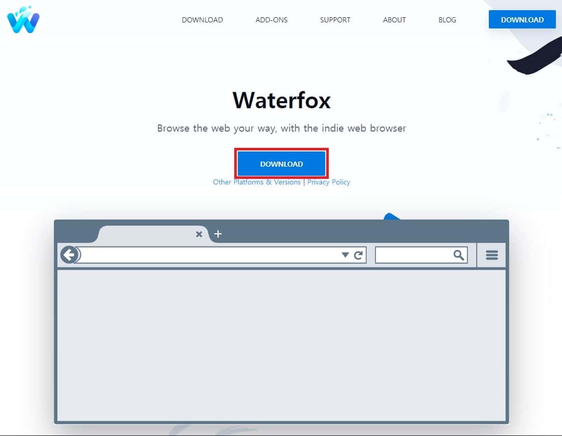 플래시 게임하는 법 – 2021년 플래시 지원 중단 후 어도비 플래시 사용하는 방법 6 Waterfox 브라우저 설치 페이지