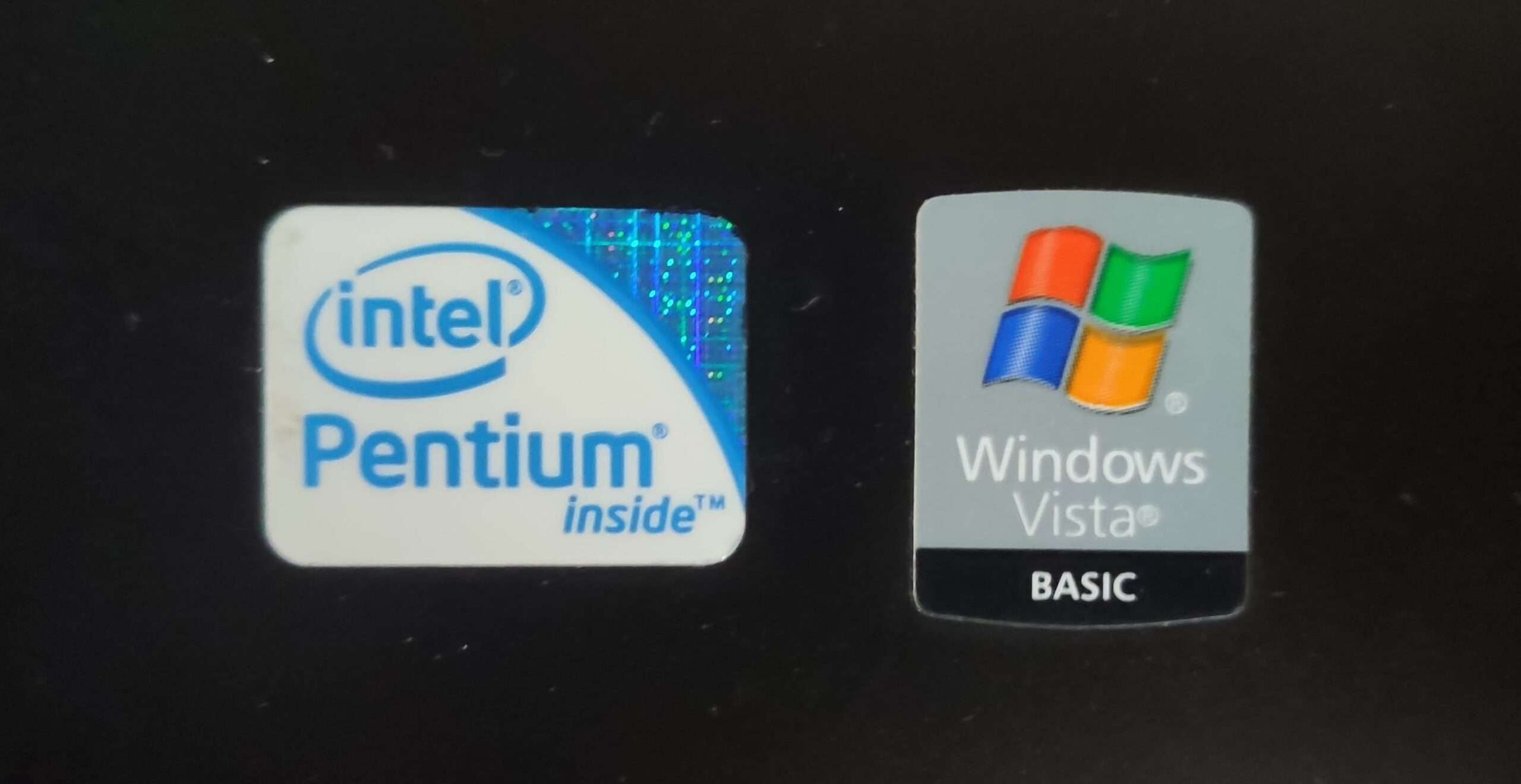 노트북 사양 스티커