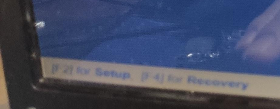 바이오스 진입 키 확인