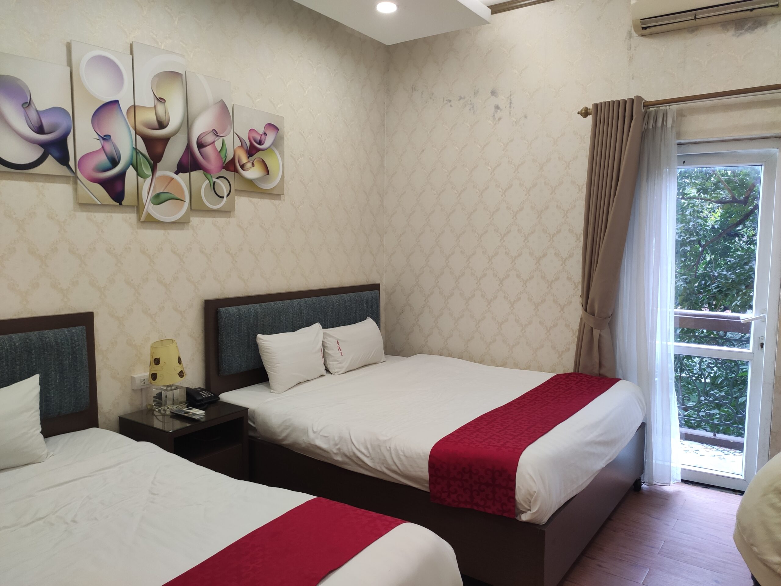 호텔 객실 내부